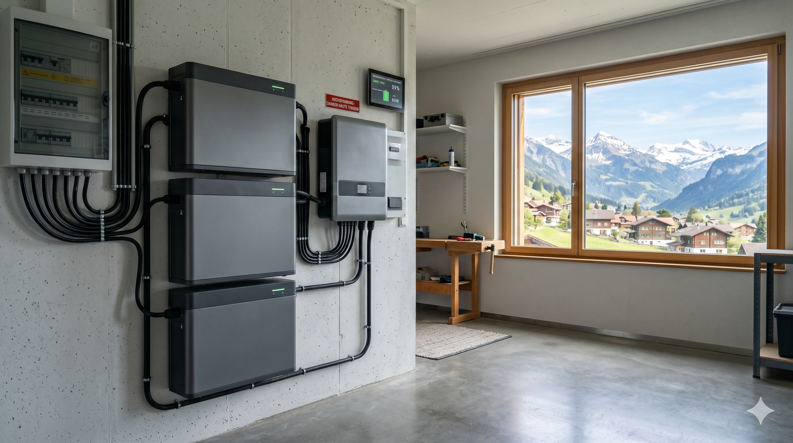 Batterie Huawei Luna LUNA2000 installée en Suisse