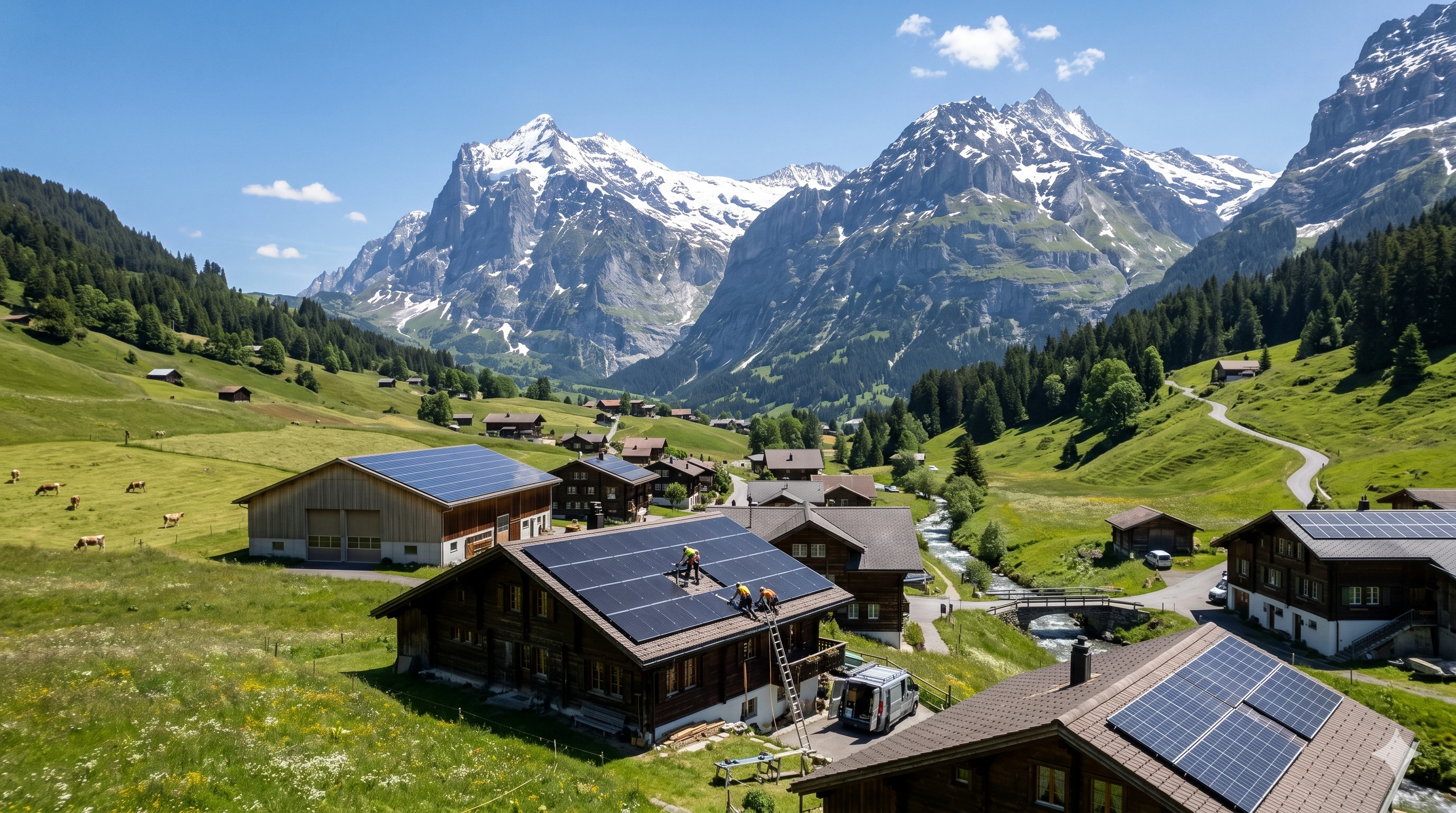 Obtenir un devis pour panneau solaire en Suisse